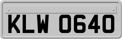 KLW0640