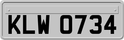KLW0734