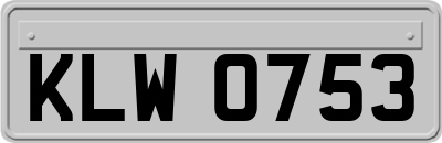 KLW0753