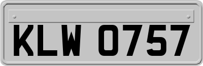 KLW0757