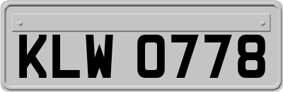 KLW0778