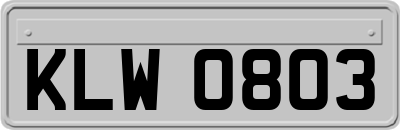 KLW0803