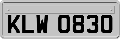 KLW0830