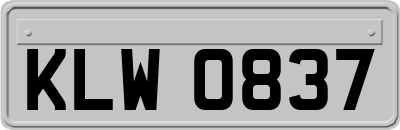 KLW0837