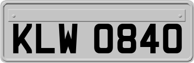 KLW0840