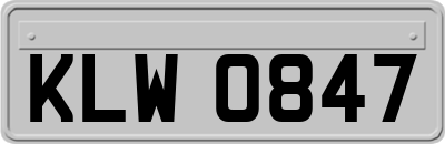 KLW0847