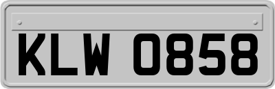 KLW0858