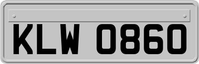 KLW0860