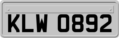 KLW0892