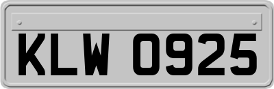 KLW0925