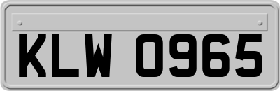 KLW0965