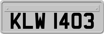 KLW1403