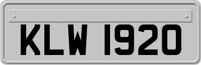 KLW1920