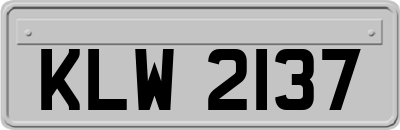 KLW2137