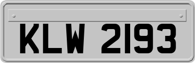 KLW2193