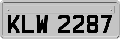 KLW2287