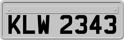 KLW2343