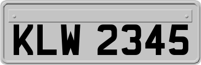 KLW2345