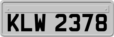 KLW2378