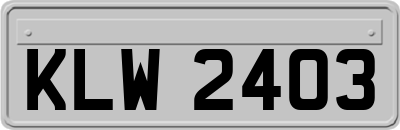 KLW2403