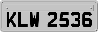 KLW2536