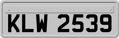 KLW2539