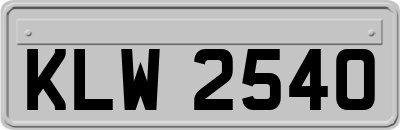 KLW2540