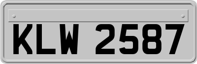 KLW2587