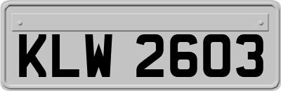 KLW2603