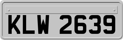 KLW2639