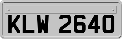 KLW2640