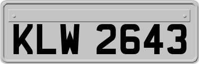 KLW2643
