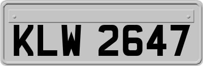 KLW2647