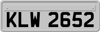 KLW2652