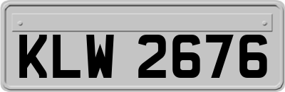 KLW2676
