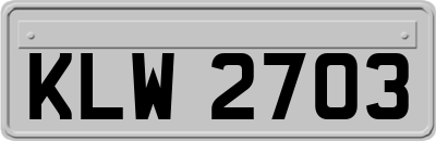 KLW2703