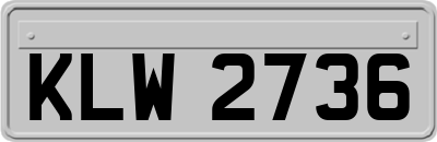 KLW2736