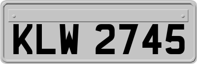KLW2745