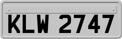 KLW2747