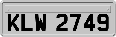 KLW2749
