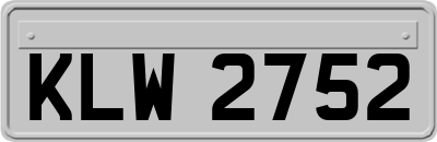 KLW2752