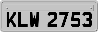 KLW2753