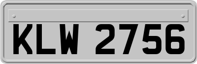KLW2756