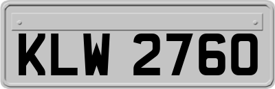 KLW2760
