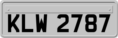 KLW2787