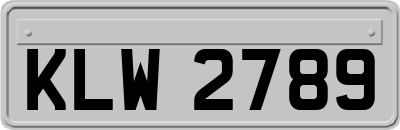 KLW2789