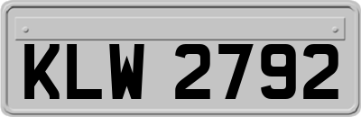 KLW2792