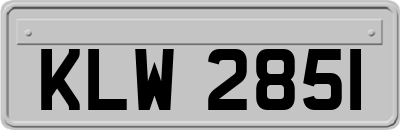KLW2851