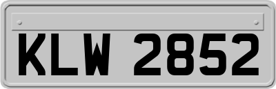 KLW2852