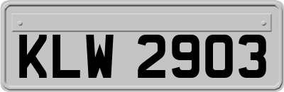 KLW2903